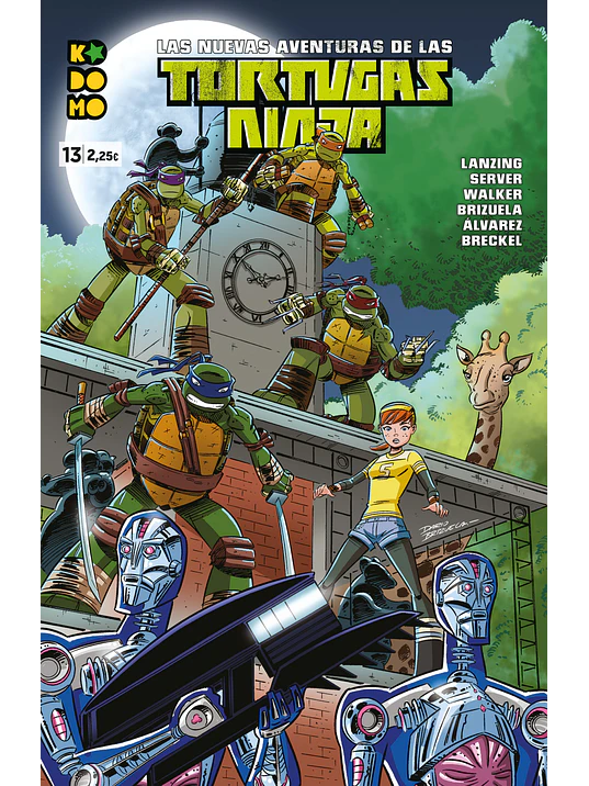LAS NUEVAS AVENTURAS DE LAS TORTUGAS NINJA NUM. 13 - ECC 1