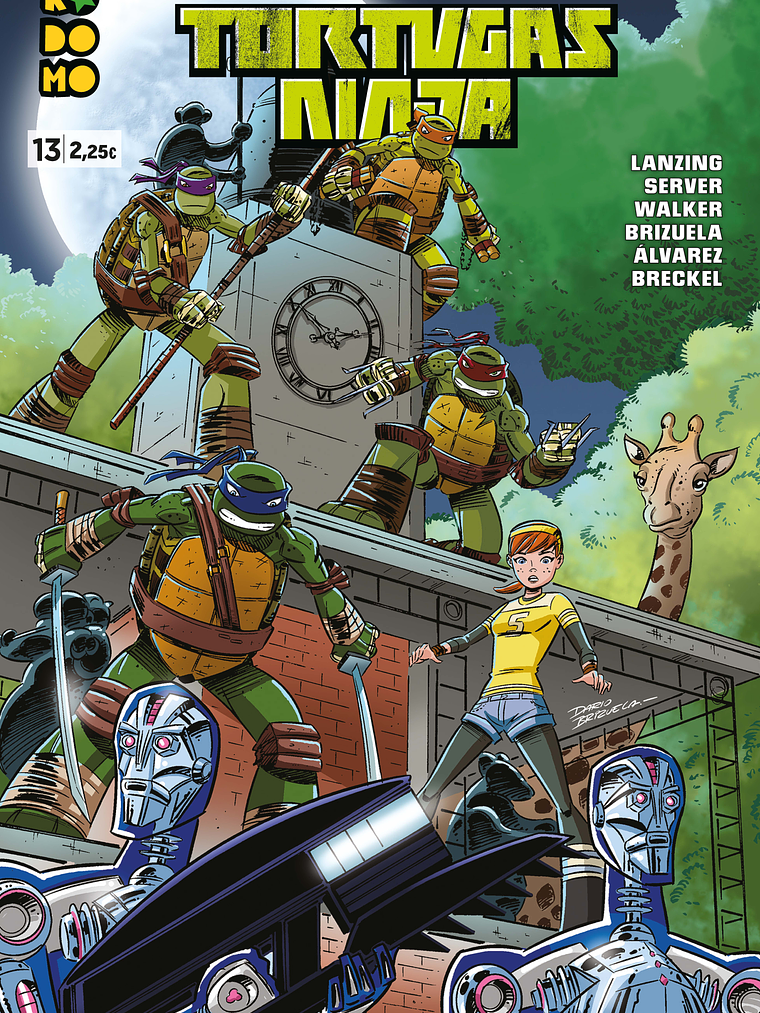 LAS NUEVAS AVENTURAS DE LAS TORTUGAS NINJA NUM. 13 - ECC 1