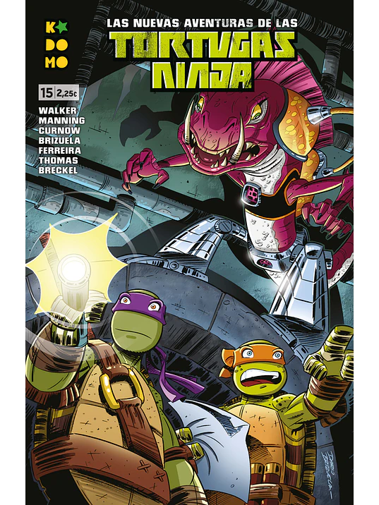 LAS NUEVAS AVENTURAS DE LAS TORTUGAS NINJA NUM. 15 - ECC 1