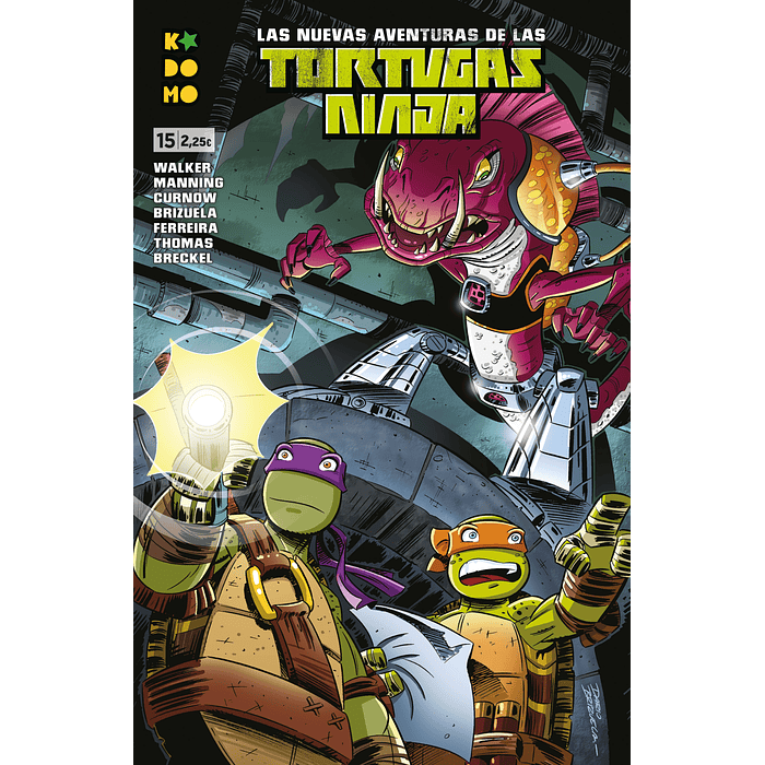 LAS NUEVAS AVENTURAS DE LAS TORTUGAS NINJA NUM. 15 - ECC