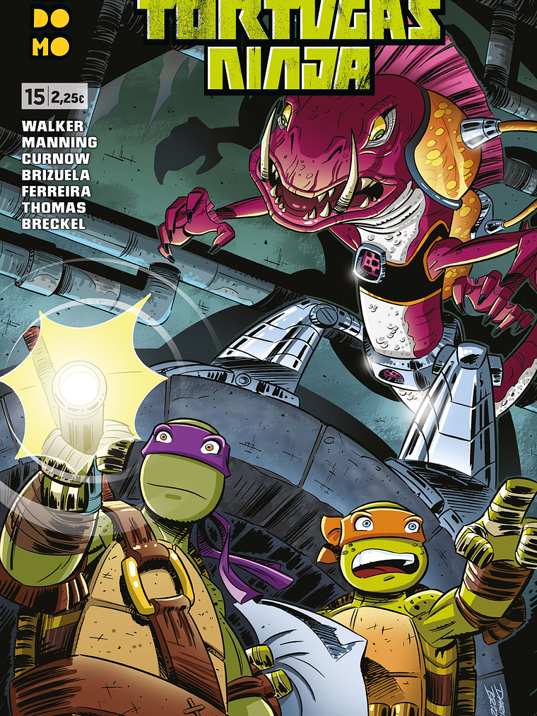 LAS NUEVAS AVENTURAS DE LAS TORTUGAS NINJA NUM. 15 - ECC 1