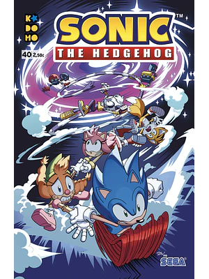 SONIC THE HEDGEHOG NUM. 40 - ECC