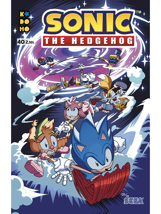 SONIC THE HEDGEHOG NUM. 40 - ECC 1