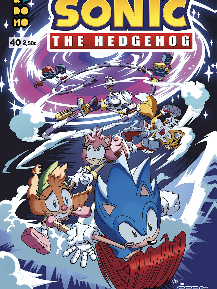 SONIC THE HEDGEHOG NUM. 40 - ECC 1