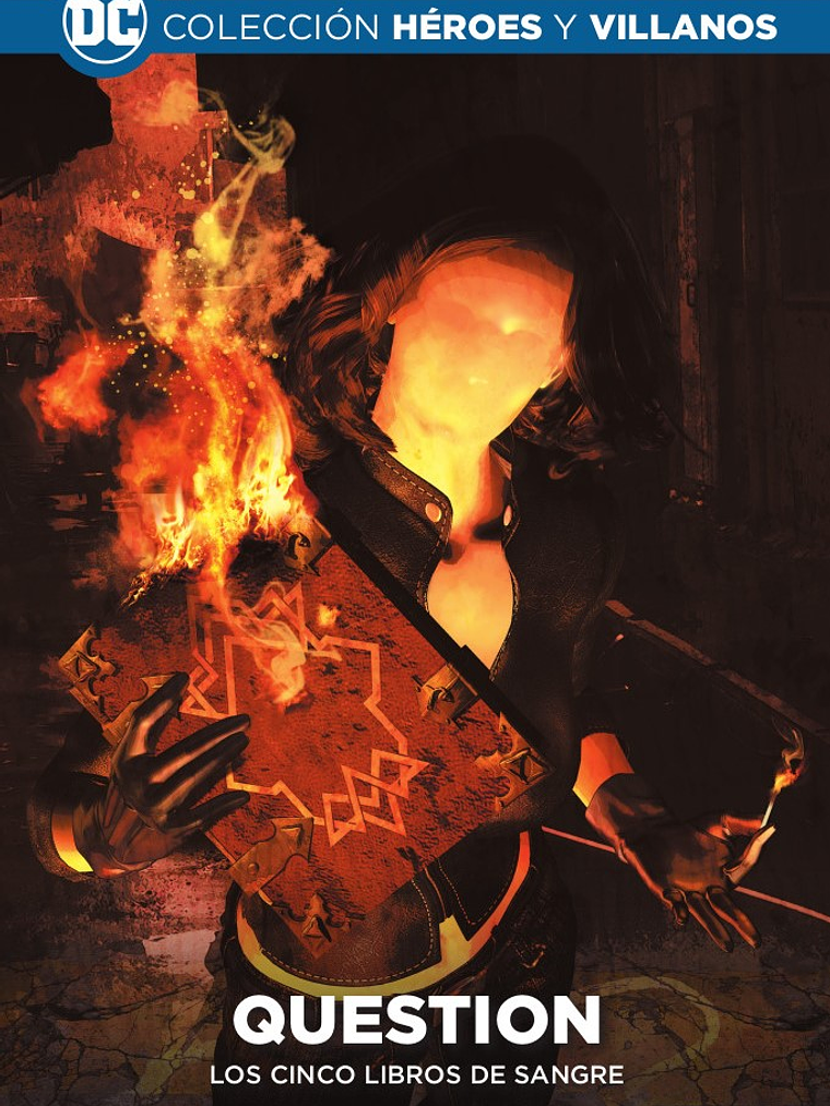 COLECCIÓN HÉROES Y VILLANOS VOL. 18 - QUESTION: LOS CINCO LIBROS DE SANGRE - ECC 1