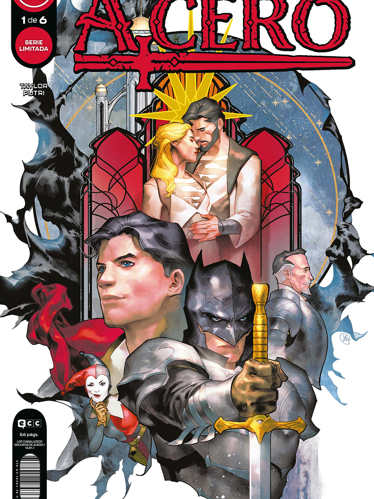 LOS CABALLEROS OSCUROS DE ACERO NUM. 1 DE 6 - ECC 1