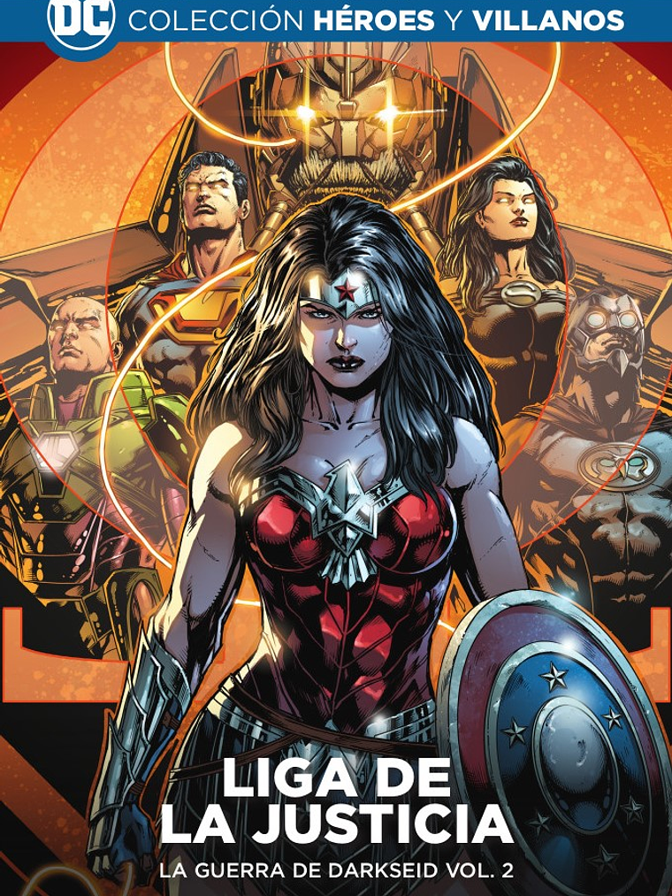 COLECCIÓN HÉROES Y VILLANOS VOL. 19 - LIGA DE LA JUSTICIA: LA GUERRA DE DARKSEID VOL. - ECC 1
