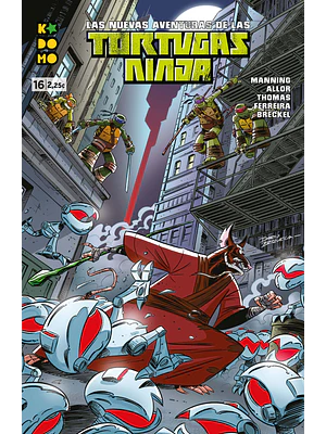 LAS NUEVAS AVENTURAS DE LAS TORTUGAS NINJA NUM. 16 - ECC