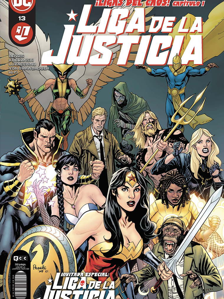 LIGA DE LA JUSTICIA NUM. 13- 128 - ECC 1