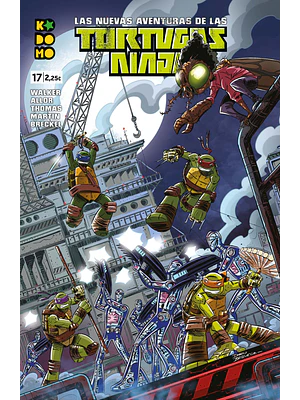 LAS NUEVAS AVENTURAS DE LAS TORTUGAS NINJA NUM. 17 - ECC