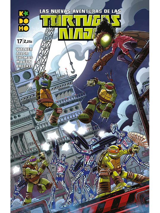 LAS NUEVAS AVENTURAS DE LAS TORTUGAS NINJA NUM. 17 - ECC 1