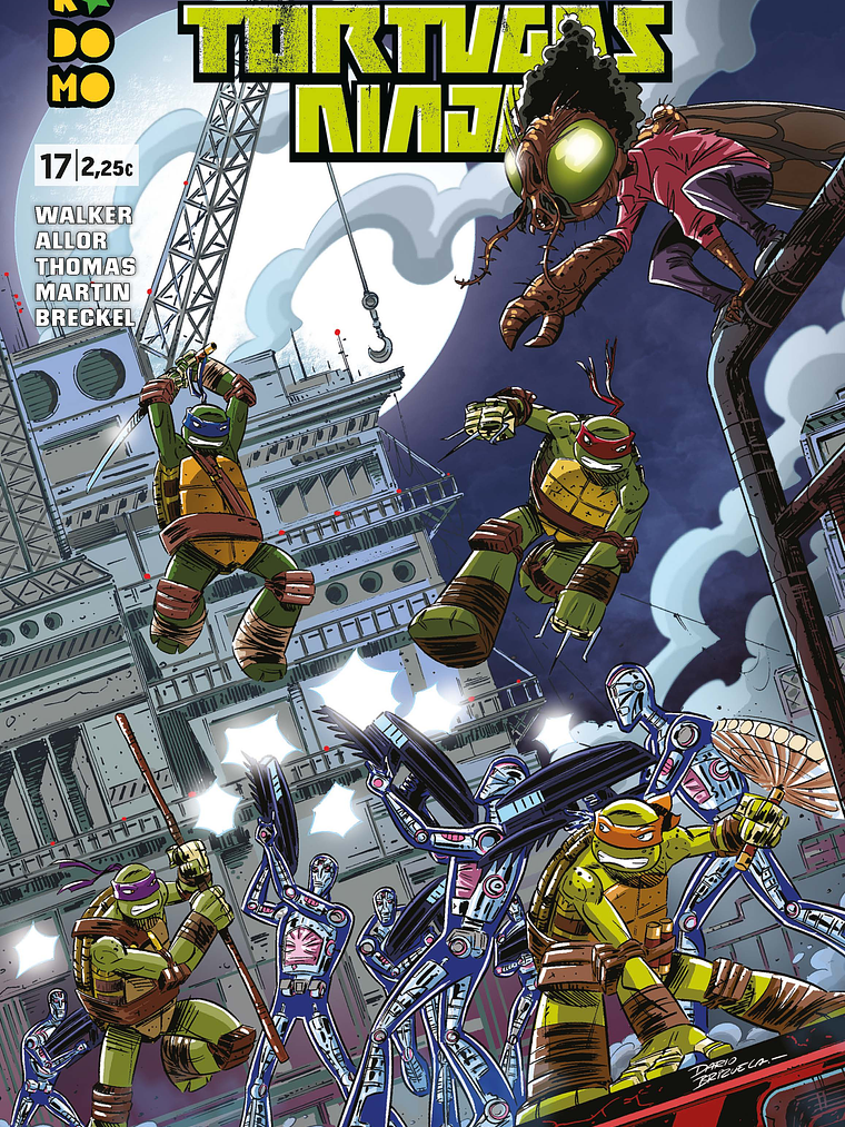 LAS NUEVAS AVENTURAS DE LAS TORTUGAS NINJA NUM. 17 - ECC 1