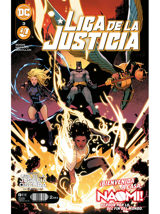 LIGA DE LA JUSTICIA NUM. 3- 118 - ECC 1