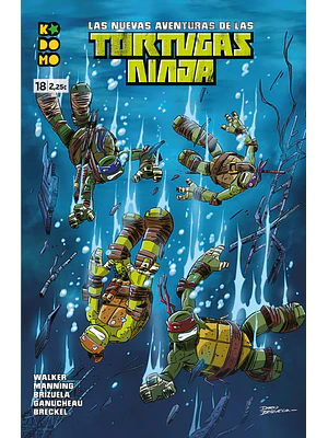 LAS NUEVAS AVENTURAS DE LAS TORTUGAS NINJA NUM. 18 - ECC