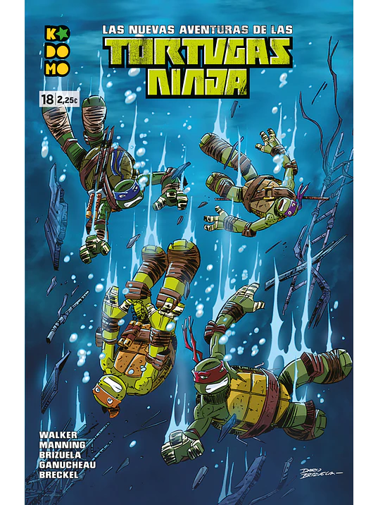 LAS NUEVAS AVENTURAS DE LAS TORTUGAS NINJA NUM. 18 - ECC 1