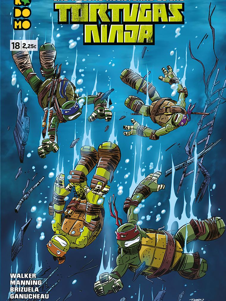 LAS NUEVAS AVENTURAS DE LAS TORTUGAS NINJA NUM. 18 - ECC 1