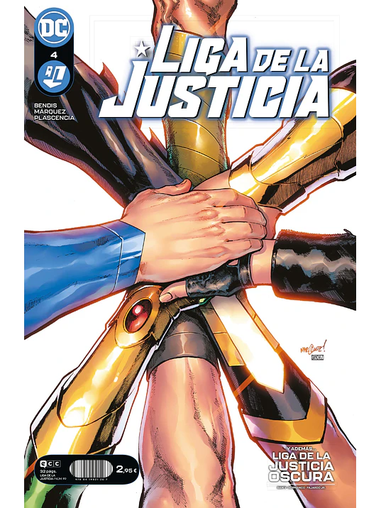 LIGA DE LA JUSTICIA NUM. 4- 119 - ECC 1