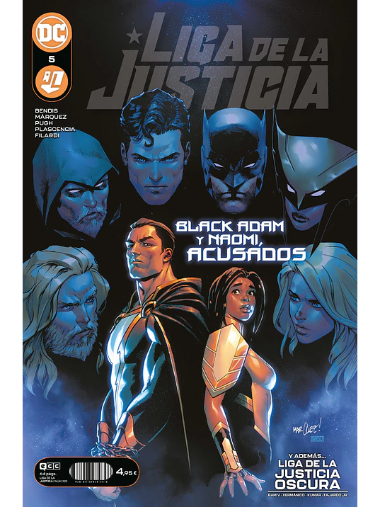 LIGA DE LA JUSTICIA NUM. 5- 120 - ECC 1