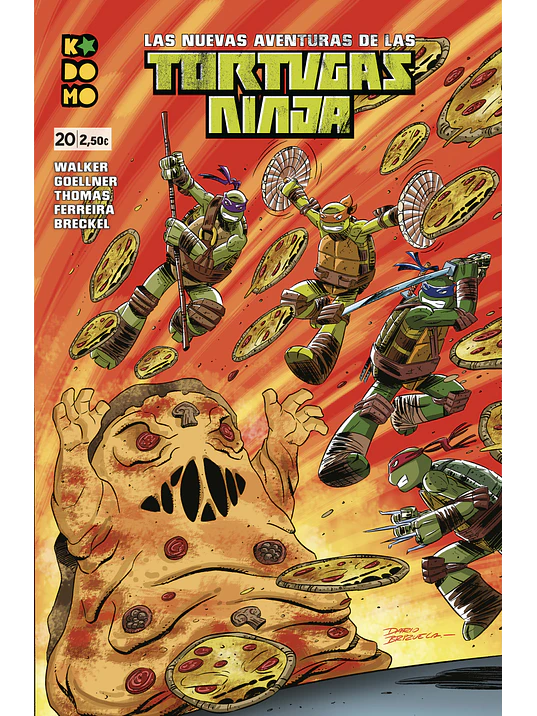 LAS NUEVAS AVENTURAS DE LAS TORTUGAS NINJA NUM. 20 - ECC 1