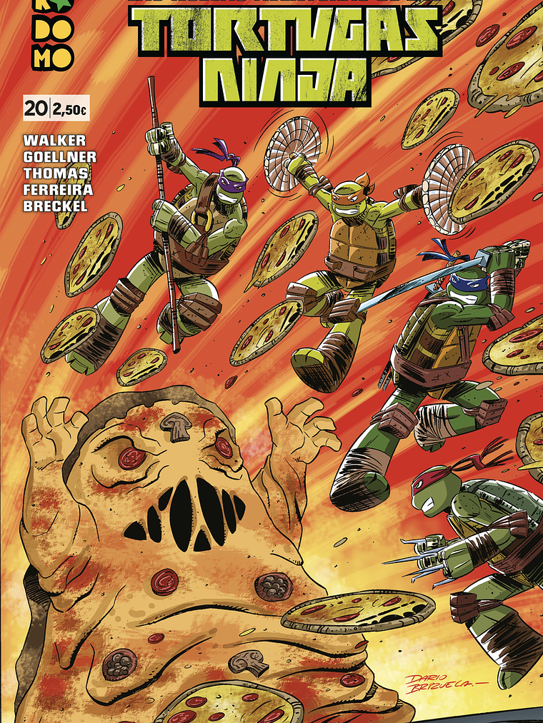 LAS NUEVAS AVENTURAS DE LAS TORTUGAS NINJA NUM. 20 - ECC 1