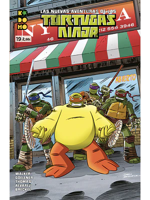 LAS NUEVAS AVENTURAS DE LAS TORTUGAS NINJA NUM. 19 - ECC