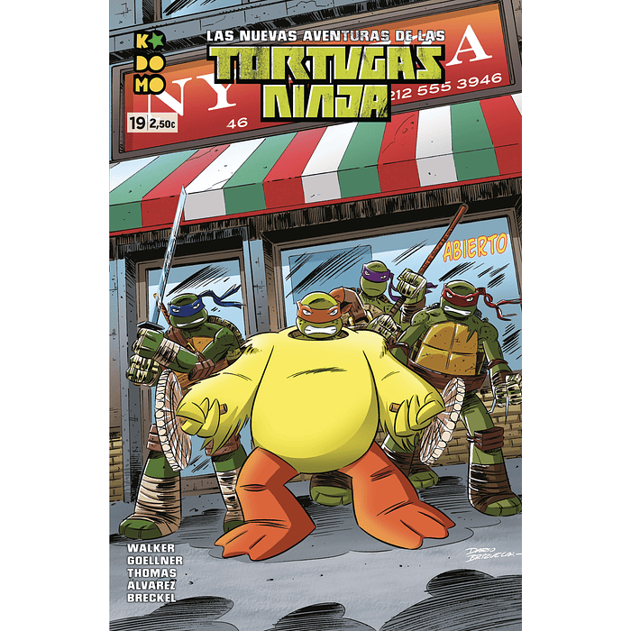 LAS NUEVAS AVENTURAS DE LAS TORTUGAS NINJA NUM. 19 - ECC