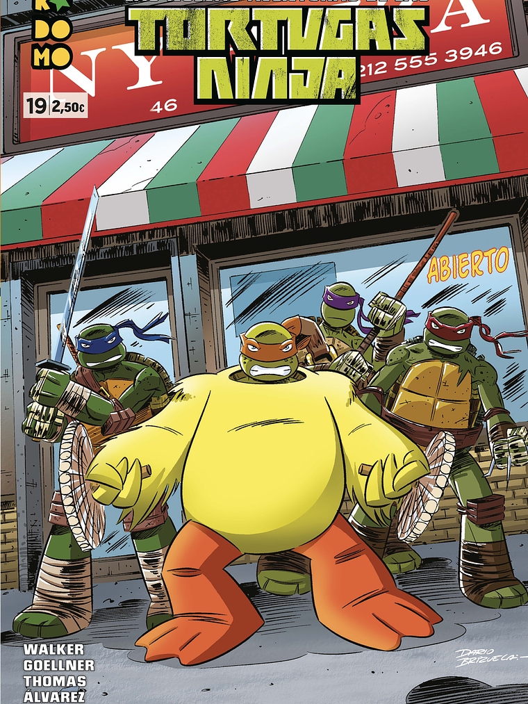 LAS NUEVAS AVENTURAS DE LAS TORTUGAS NINJA NUM. 19 - ECC 1