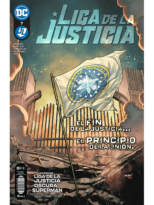 LIGA DE LA JUSTICIA NUM. 7- 122 - ECC 1