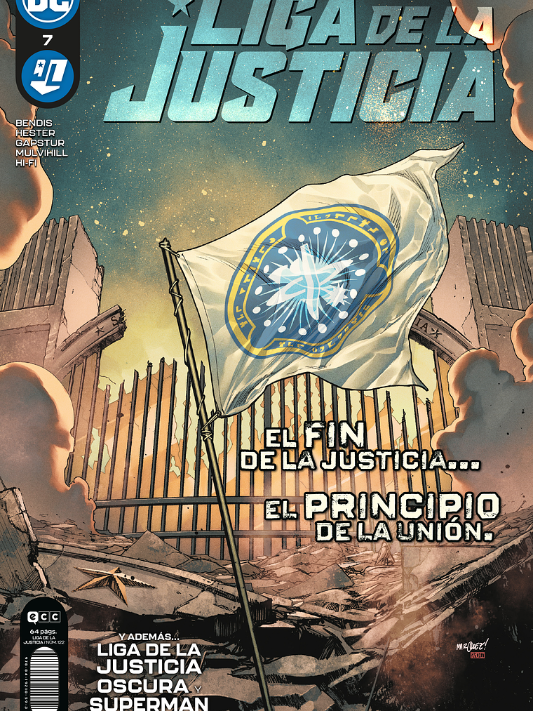 LIGA DE LA JUSTICIA NUM. 7- 122 - ECC 1