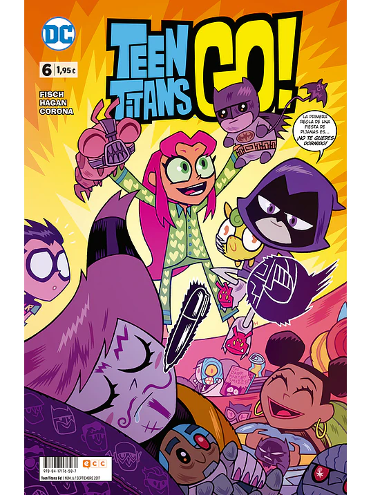 TEEN TITANS GO NUM. 06 - ECC 1