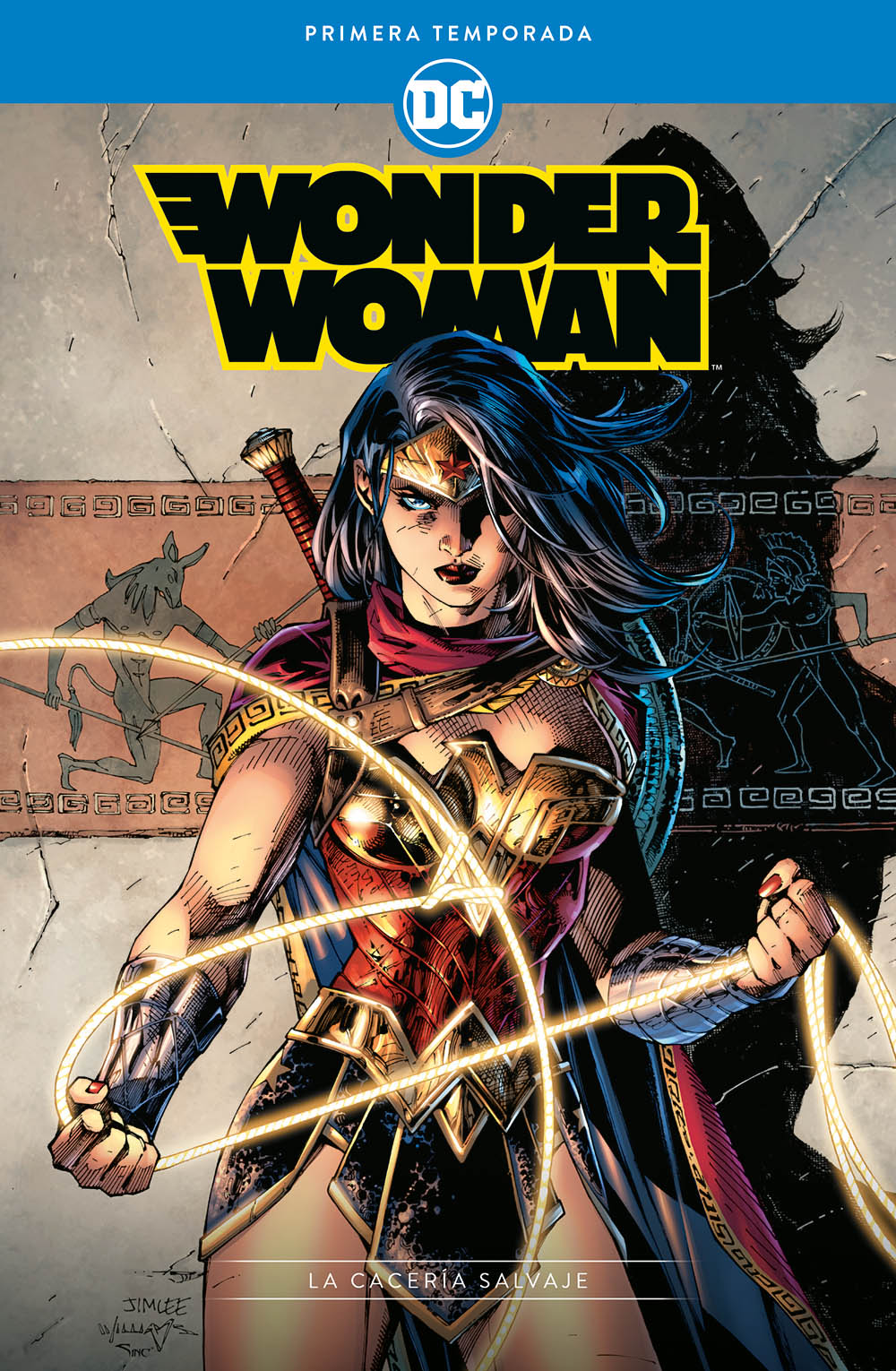 WONDER WOMAN: PRIMERA TEMPORADA LA CACERA SALVAJE - ECC