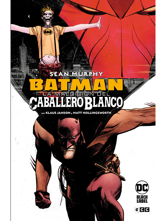 BATMAN: LA MALDICI_ DEL CABALLERO BLANCO EDICION DELUXE - ECC 1