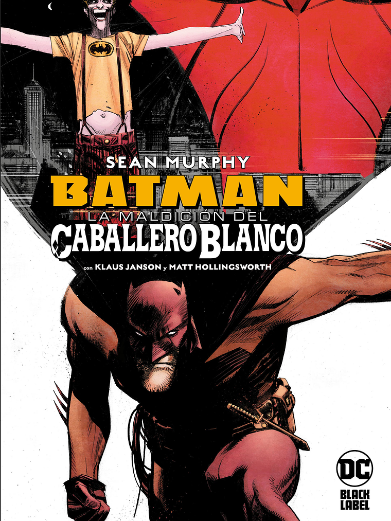 BATMAN: LA MALDICI_ DEL CABALLERO BLANCO EDICION DELUXE - ECC 1
