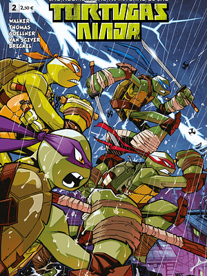 LAS ASOMBROSAS AVENTURAS DE LAS TORTUGAS NINJA NUM. 02 - ECC