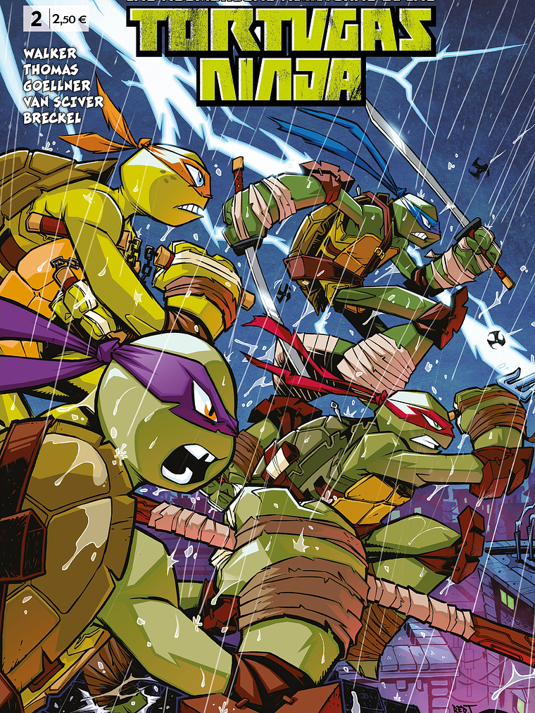 LAS ASOMBROSAS AVENTURAS DE LAS TORTUGAS NINJA NUM. 02 - ECC 1