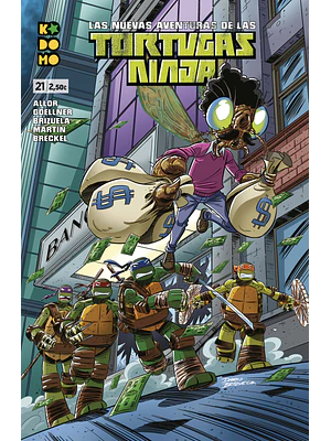 LAS NUEVAS AVENTURAS DE LAS TORTUGAS NINJA NUM. 21 - ECC