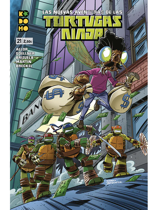 LAS NUEVAS AVENTURAS DE LAS TORTUGAS NINJA NUM. 21 - ECC 1