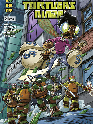LAS NUEVAS AVENTURAS DE LAS TORTUGAS NINJA NUM. 21 - ECC