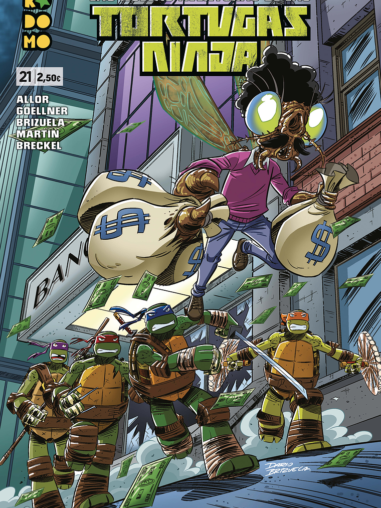LAS NUEVAS AVENTURAS DE LAS TORTUGAS NINJA NUM. 21 - ECC 1