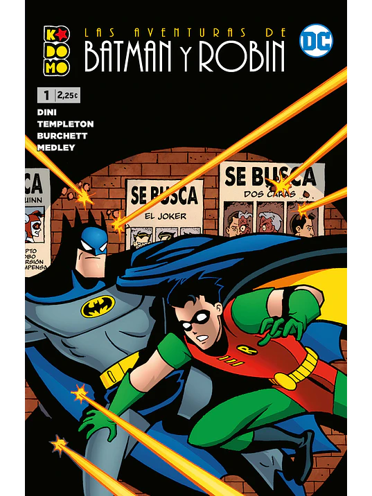LAS AVENTURAS DE BATMAN Y ROBIN NUM. 01 - ECC 1