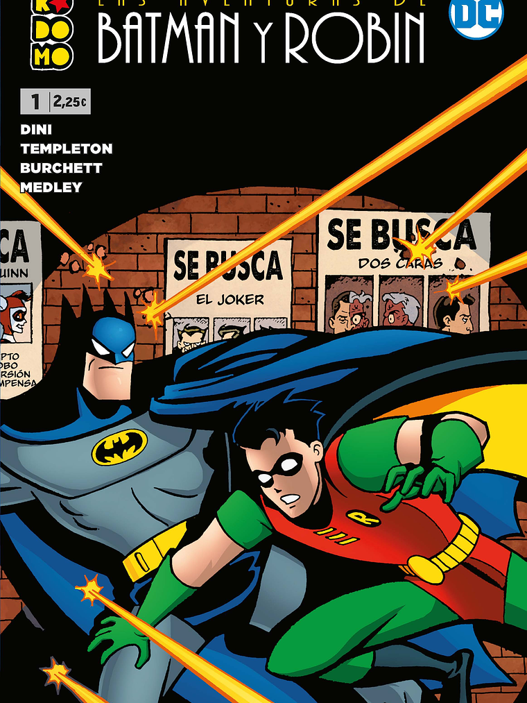 LAS AVENTURAS DE BATMAN Y ROBIN NUM. 01 - ECC 1