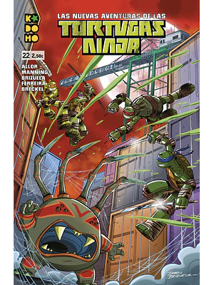 LAS NUEVAS AVENTURAS DE LAS TORTUGAS NINJA NUM. 22 - ECC