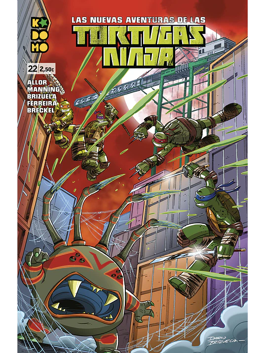 LAS NUEVAS AVENTURAS DE LAS TORTUGAS NINJA NUM. 22 - ECC 1