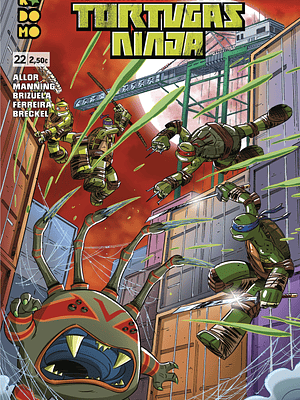 LAS NUEVAS AVENTURAS DE LAS TORTUGAS NINJA NUM. 22 - ECC