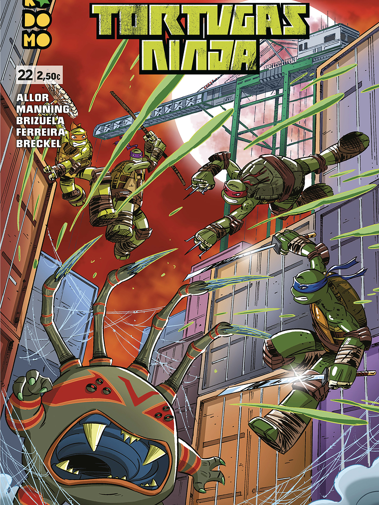 LAS NUEVAS AVENTURAS DE LAS TORTUGAS NINJA NUM. 22 - ECC 1