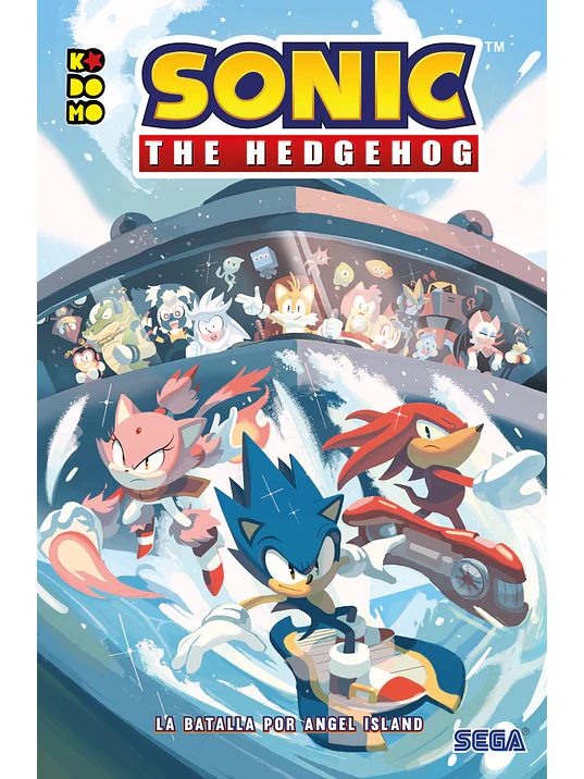 SONIC THE HEDGEHOG: LA BATALLA POR ANGEL ISLAND - ECC 1