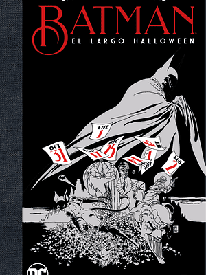 BATMAN: EL LARGO HALLOWEEN - EDICION DELUXE LIMITADA EN BLANCO Y NEGRO - ECC