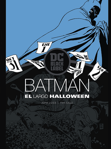 BATMAN: EL LARGO HALLOWEEN BIBLIOTECA DC BLACK LABEL - ECC