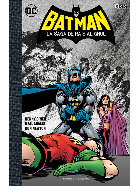 BATMAN: LA SAGA DE RA_S AL GHUL - EDICION DELUXE EN BLANCO Y NEGRO - ECC 1