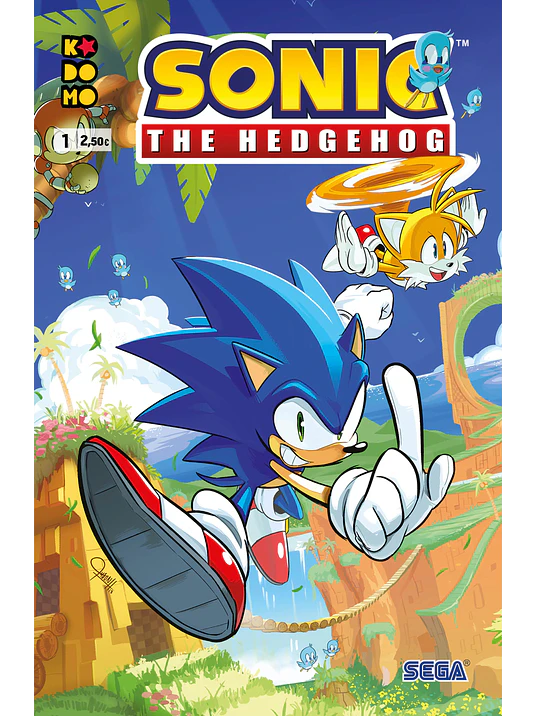 SONIC THE HEDGEHOG NUM. 01 - ECC 1